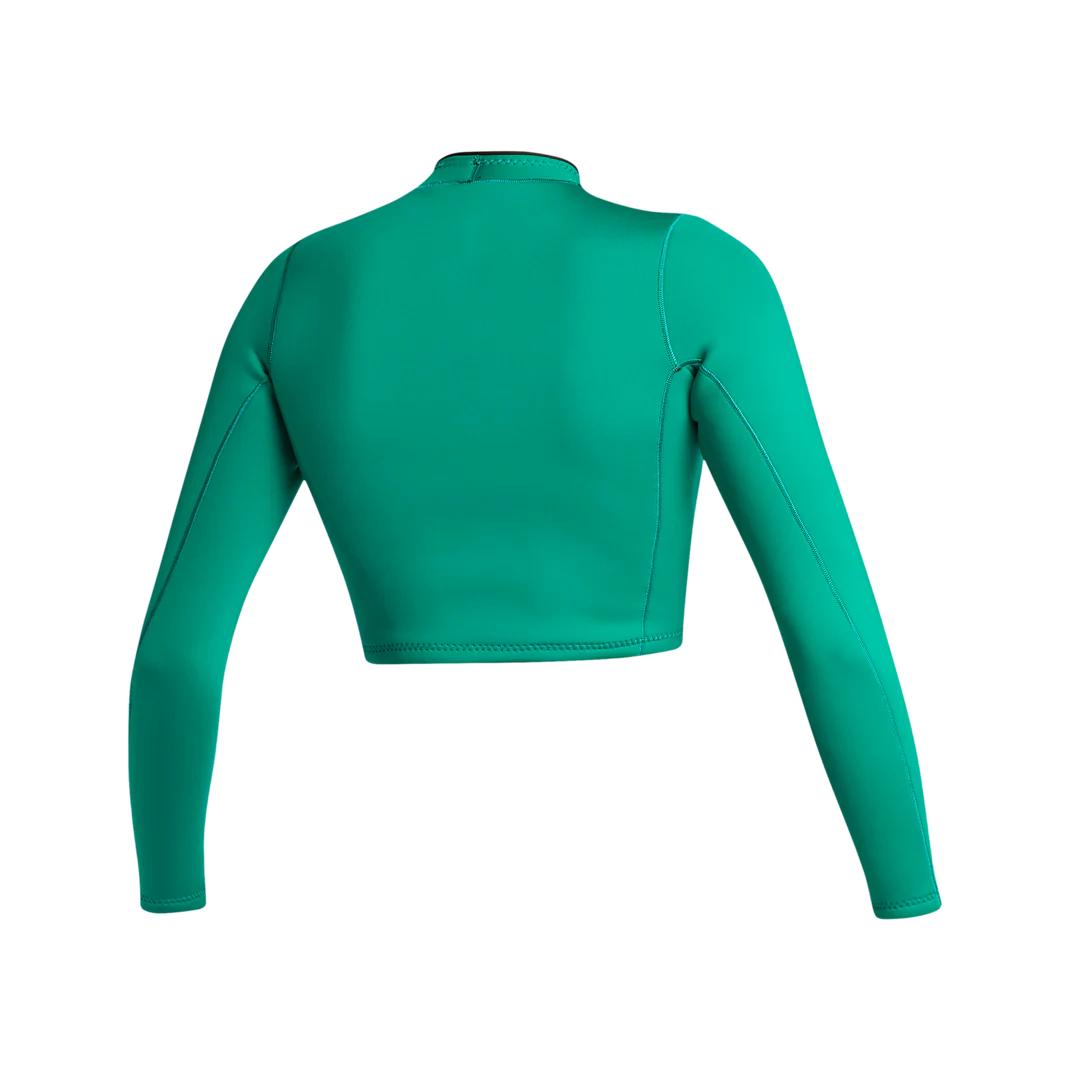 Crop top de neopreno para mujer Lunar