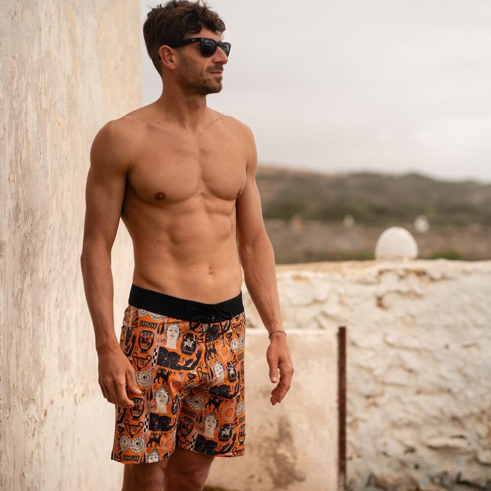 SEAY Boardshort Arancione by Hazkj