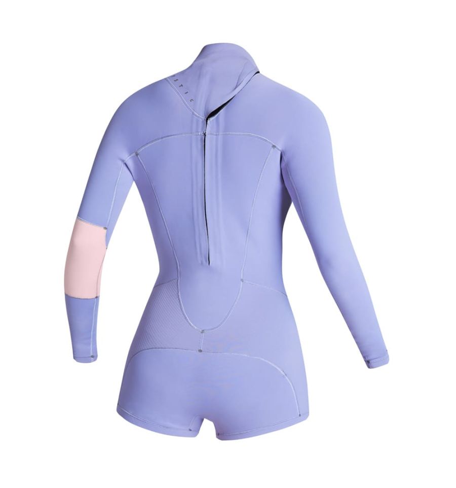 Mystic Lunar Longarm Shorty 2/2 mm Bzip para mujer