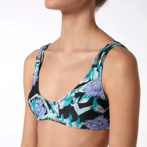 Mystic Flora Bikini Top